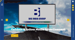 Desktop Screenshot of bigindiagroup.com